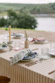 Barra Napkins with fall embroidery