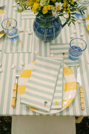Barra napkin with easter embroidery