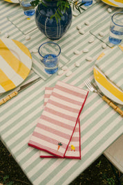 Barra napkin with easter embroidery