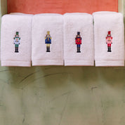 Christmas bath towels