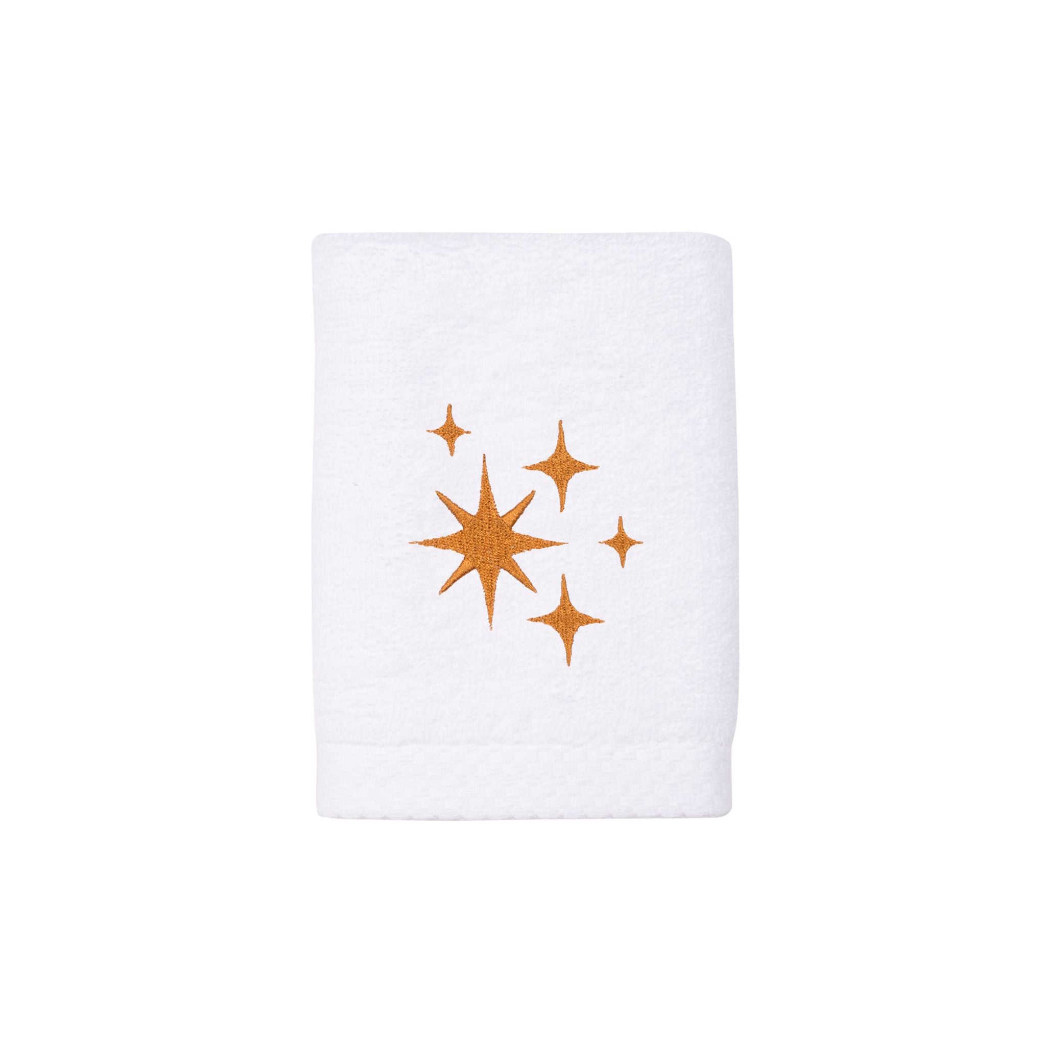 Face towel with stars embroidery - Torres Novas