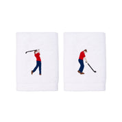Luxus face towel & hand towel with retro sportsmen - Torres Novas