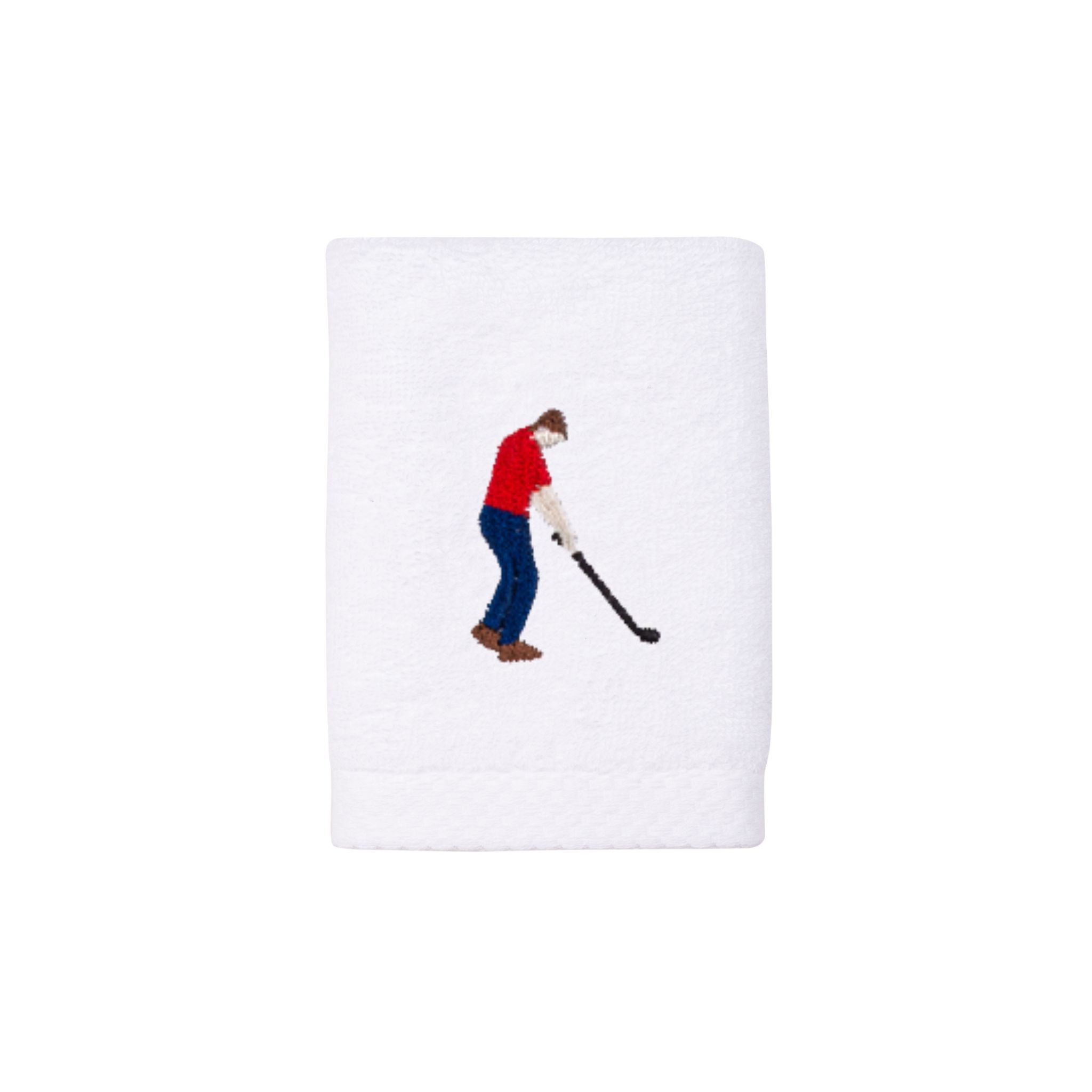 Luxus face towel & hand towel with retro sportsmen - Torres Novas