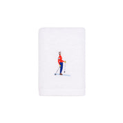 Luxus face towel & hand towel with retro sportsmen - Torres Novas