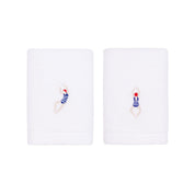 Luxus face towel & hand towel with retro sportsmen - Torres Novas