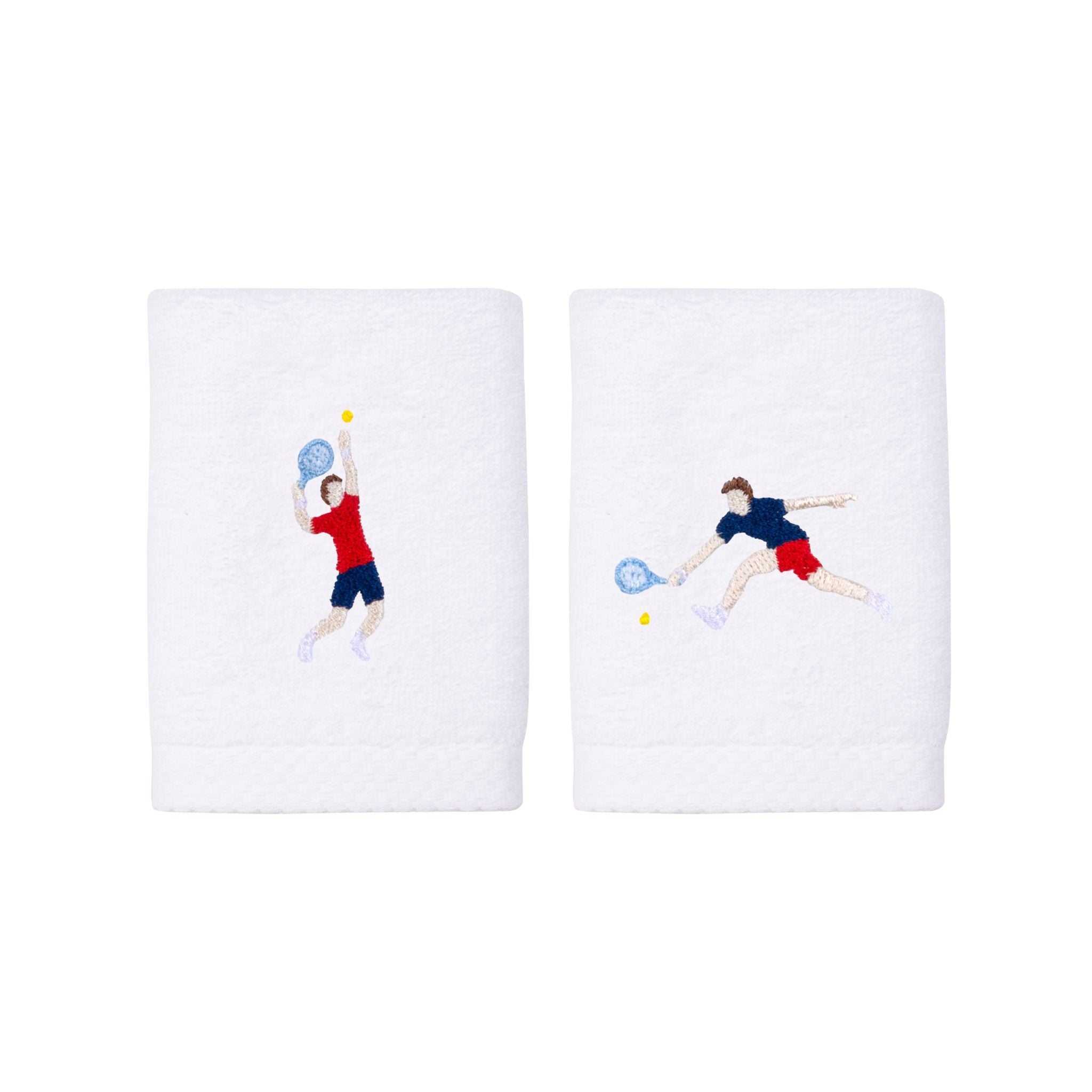 Luxus face towel & hand towel with retro sportsmen - Torres Novas