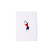 Luxus face towel & hand towel with retro sportsmen - Torres Novas