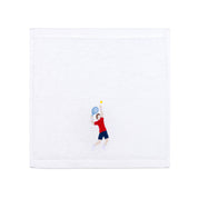 Luxus face towel & hand towel with retro sportsmen - Torres Novas