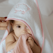Baby towel Mira with embroidery