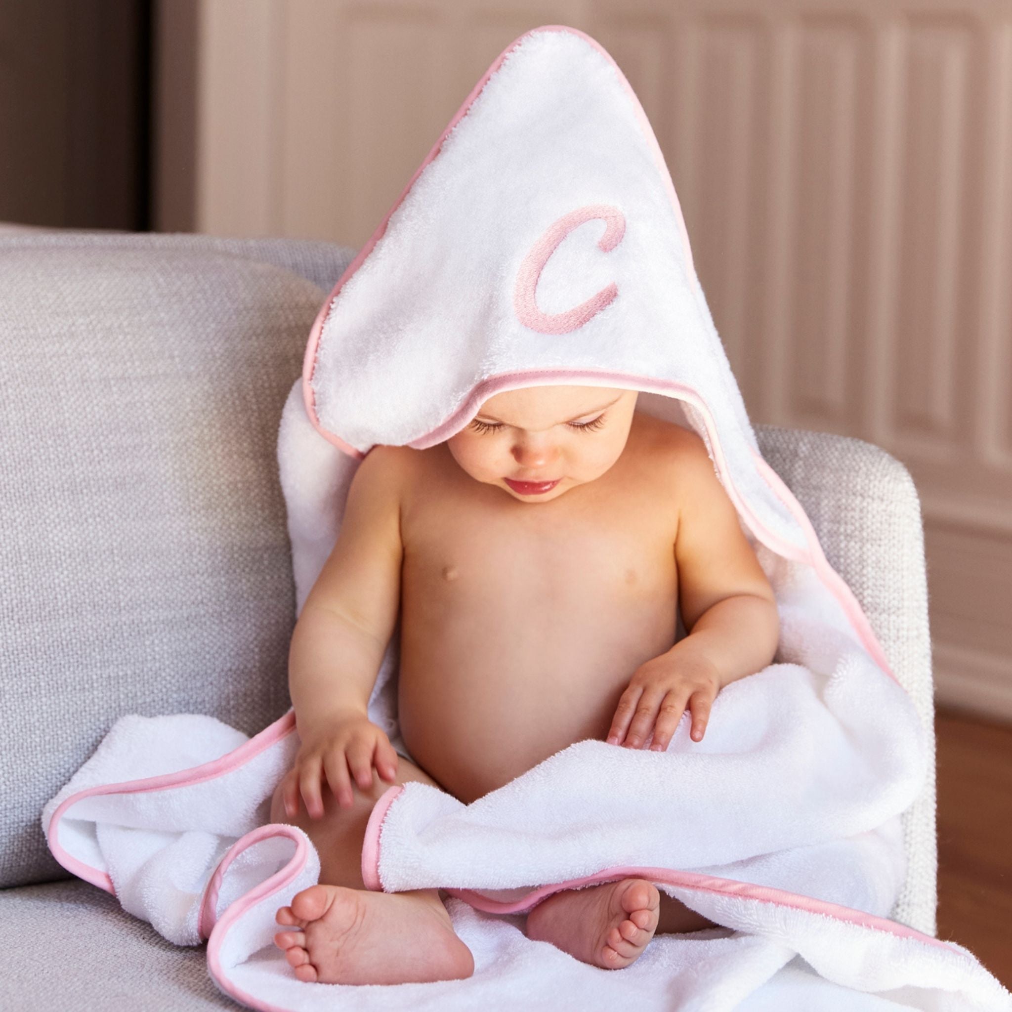 Baby towel - Mira in Organic Cotton 600 GSM