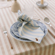Barra Napkins with fall embroidery