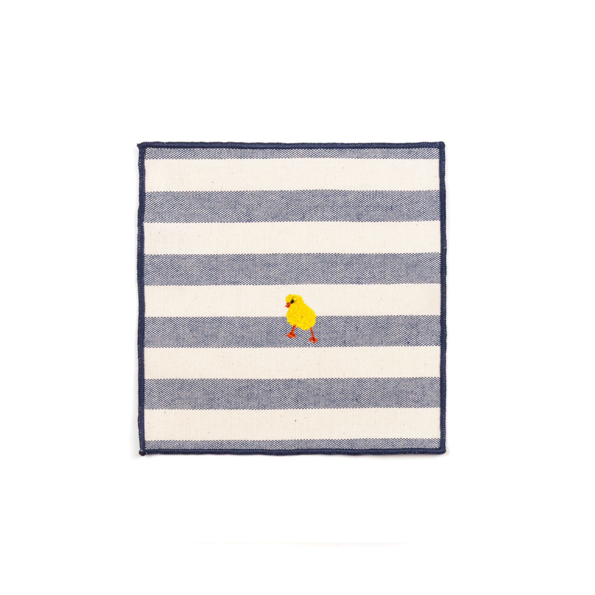 Guardanapo Barra com bordados de Páscoa