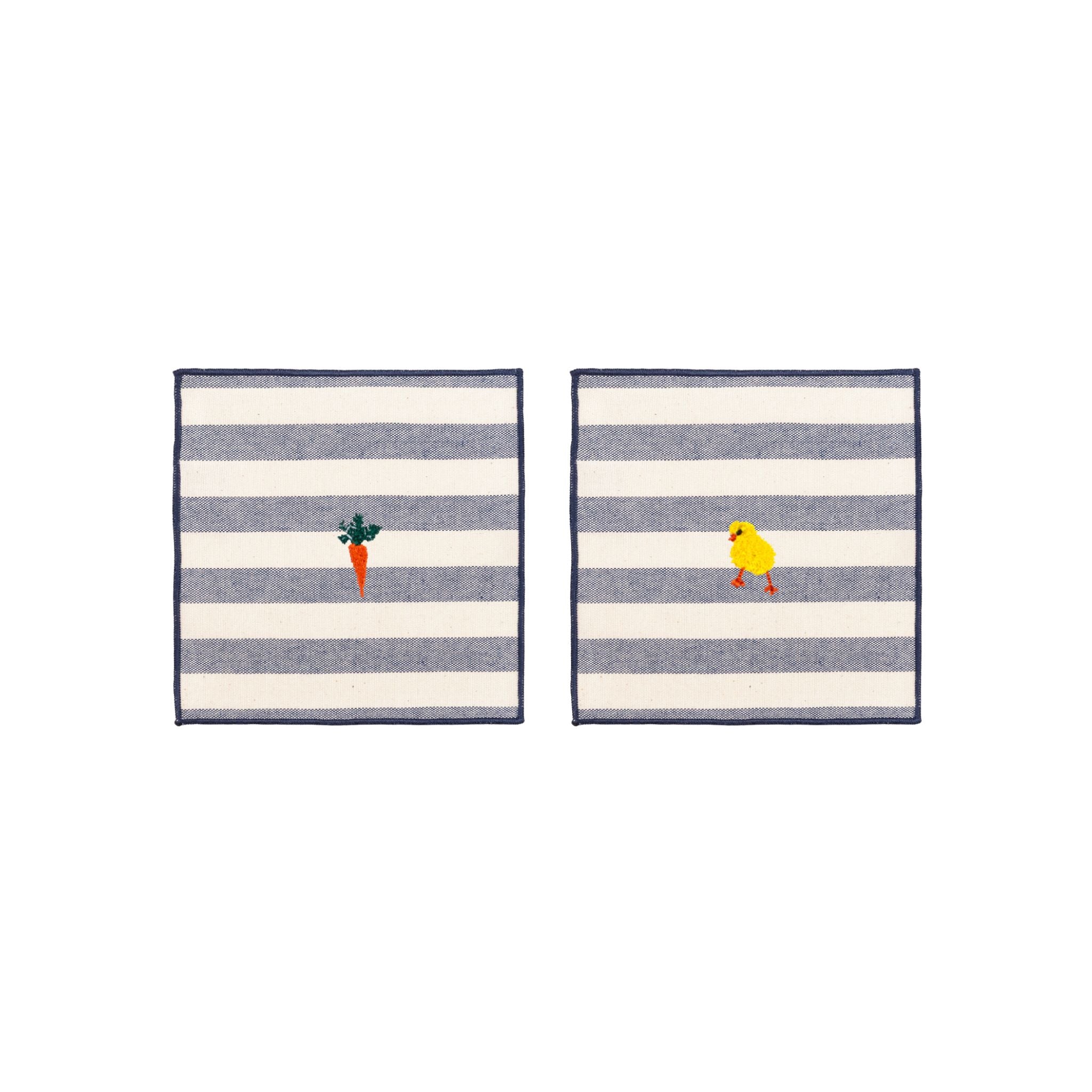 Barra napkin with easter embroidery