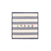 Barra napkin with flower embroidery