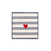 Barra Napkins with heart embroidery - Torres Novas