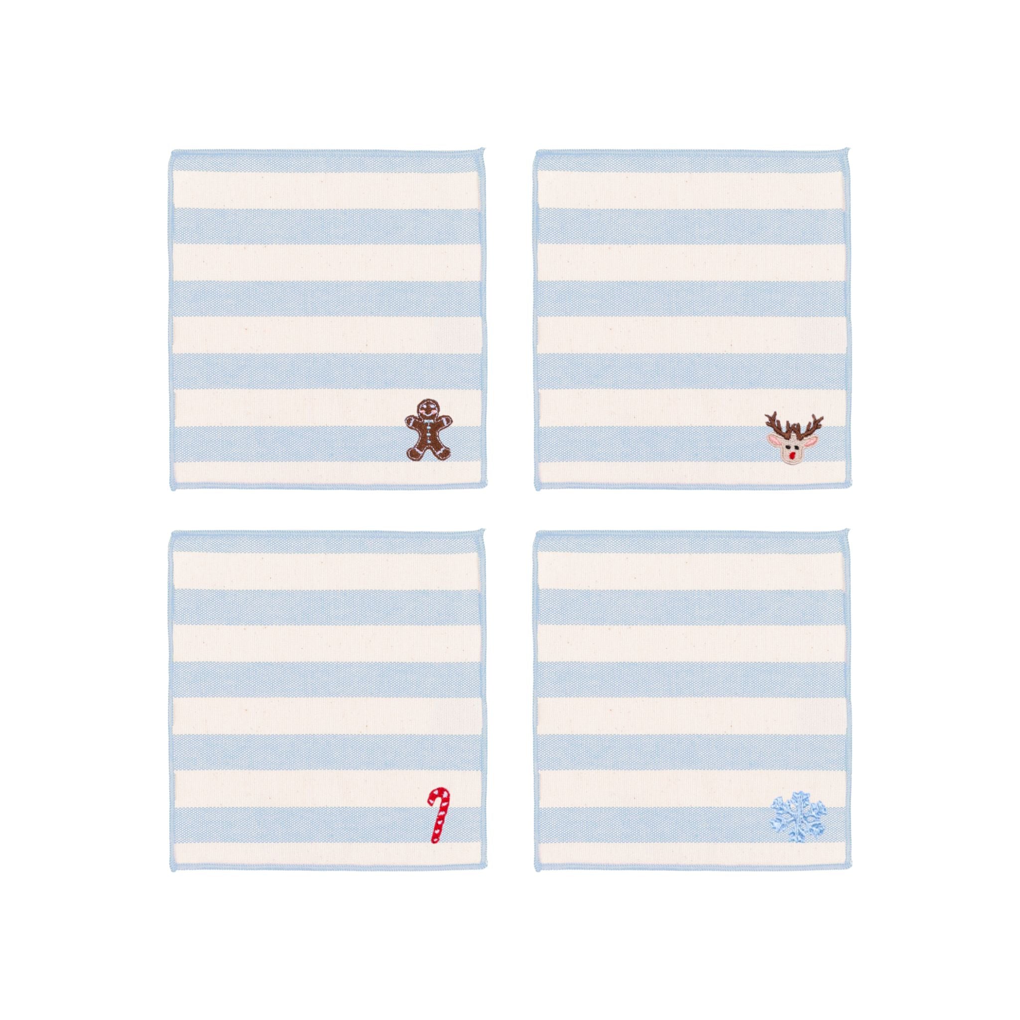 Barra napkins with small christmas embroidery - Torres Novas