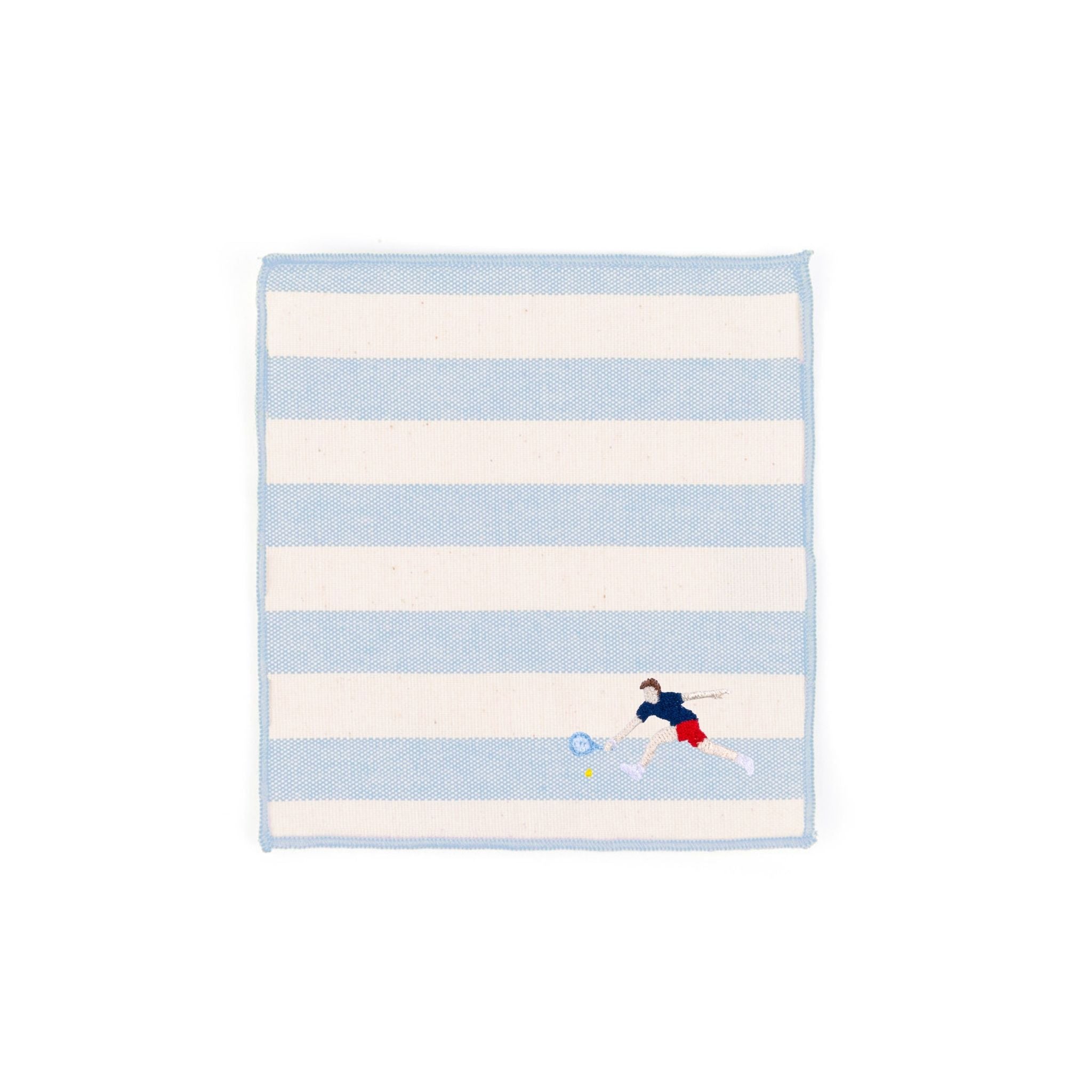 Barra napkin with retro sportsmen