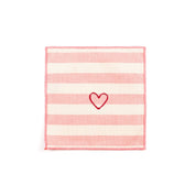 Barra Napkins with heart embroidery - Torres Novas