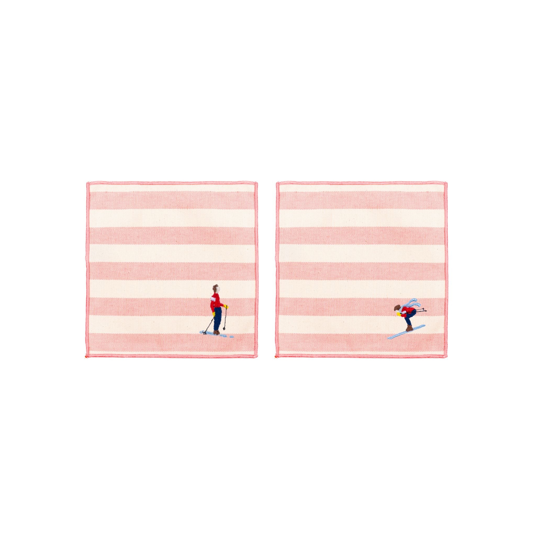 Barra napkin with retro sportsmen - Torres Novas