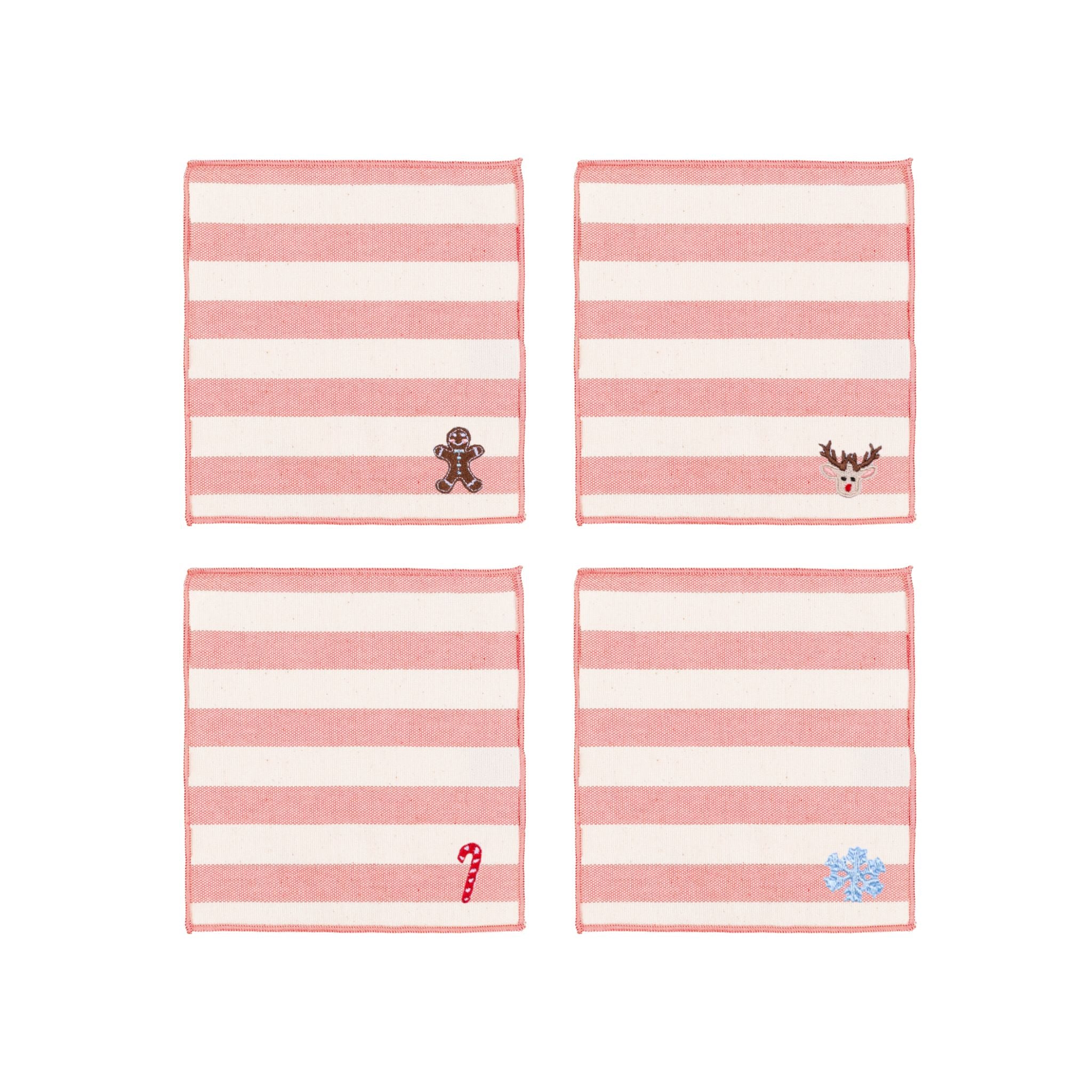 Barra napkins with small christmas embroidery - Torres Novas