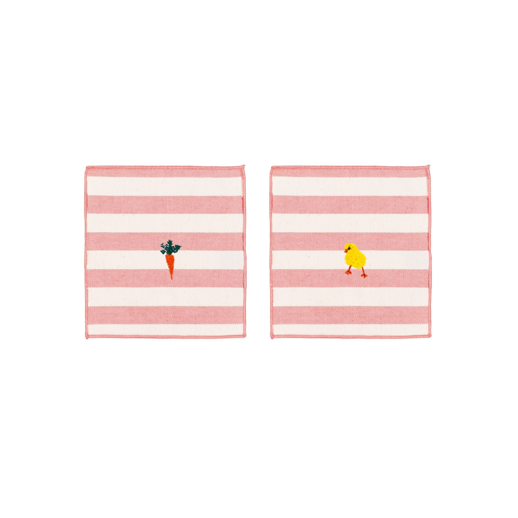 Barra napkin with easter embroidery