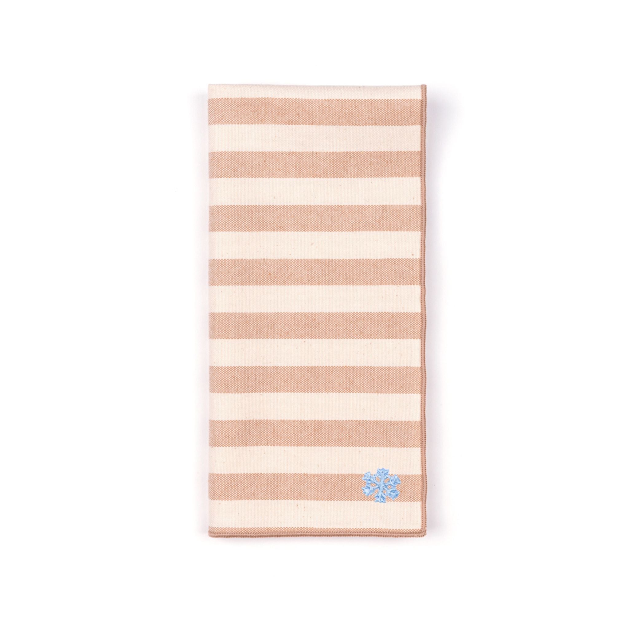 Guardanapo Barra com bordado de Natal pequenos