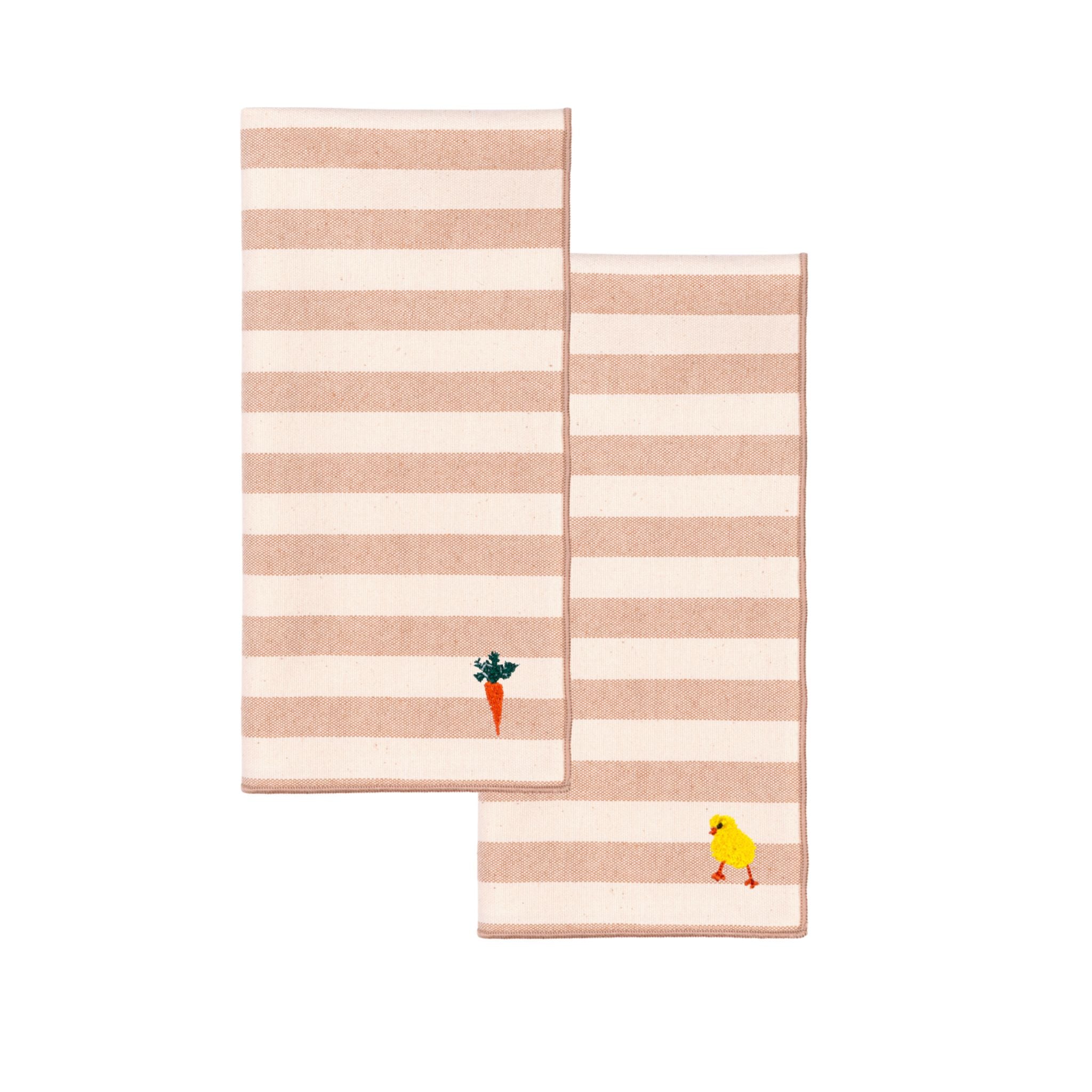 Barra napkin with easter embroidery