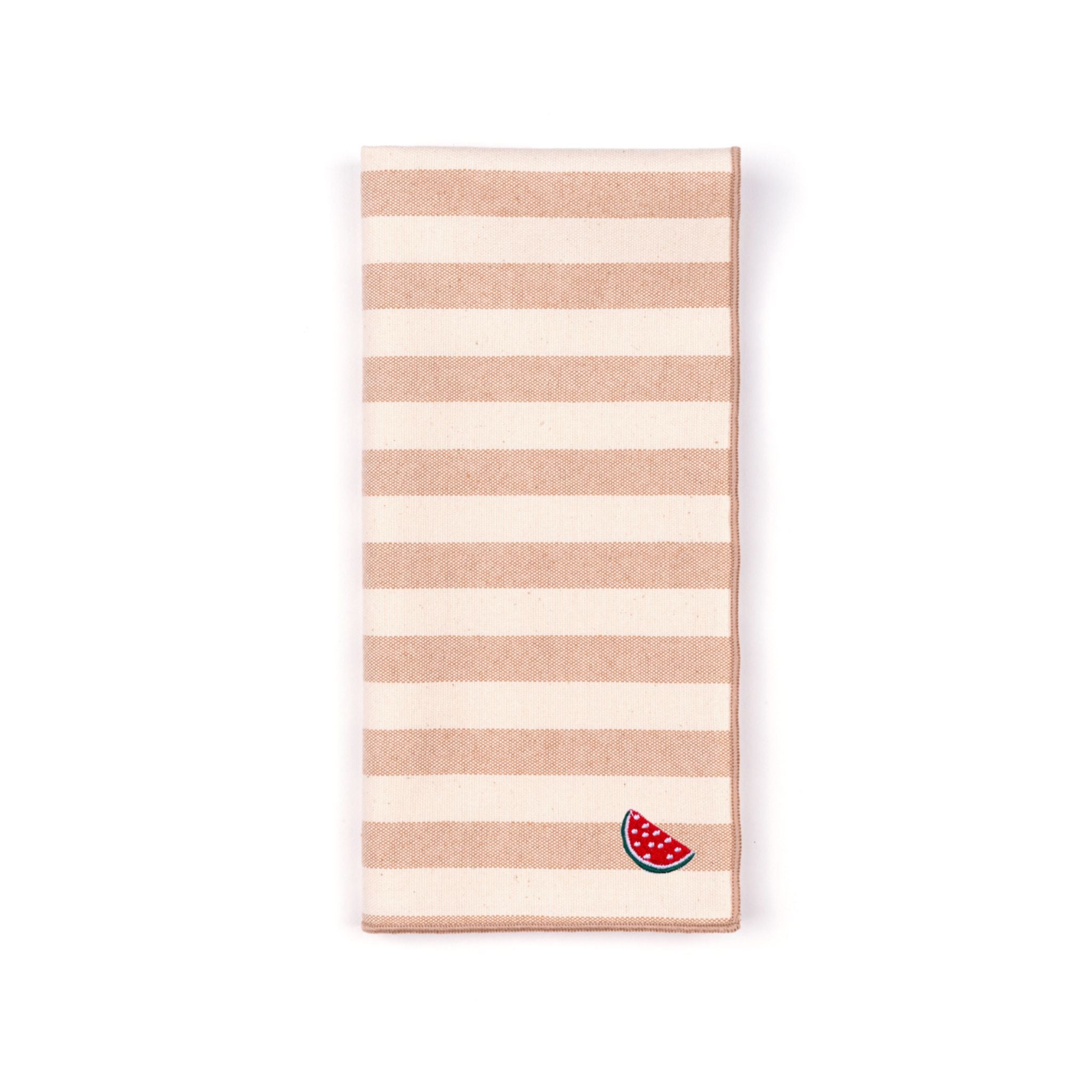 Guardanapos Barra com bordados de fruta