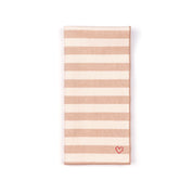 Guardanapos Barra com bordado de coração