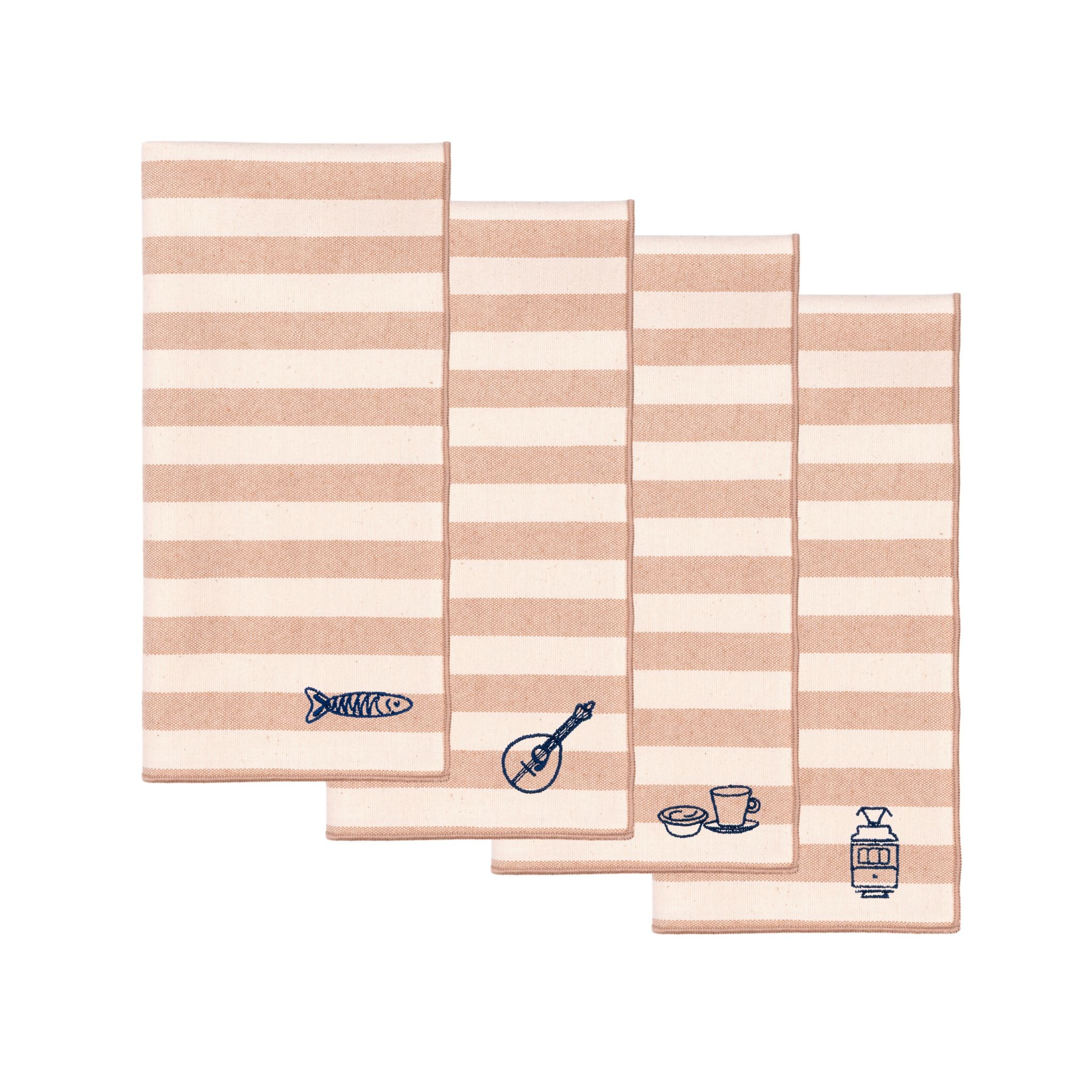 Barra napkins with portugal embroidery - Torres Novas