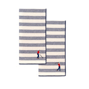 Barra napkin with retro sportsmen - Torres Novas