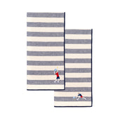 Barra napkin with retro sportsmen - Torres Novas