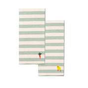 Barra napkin with easter embroidery