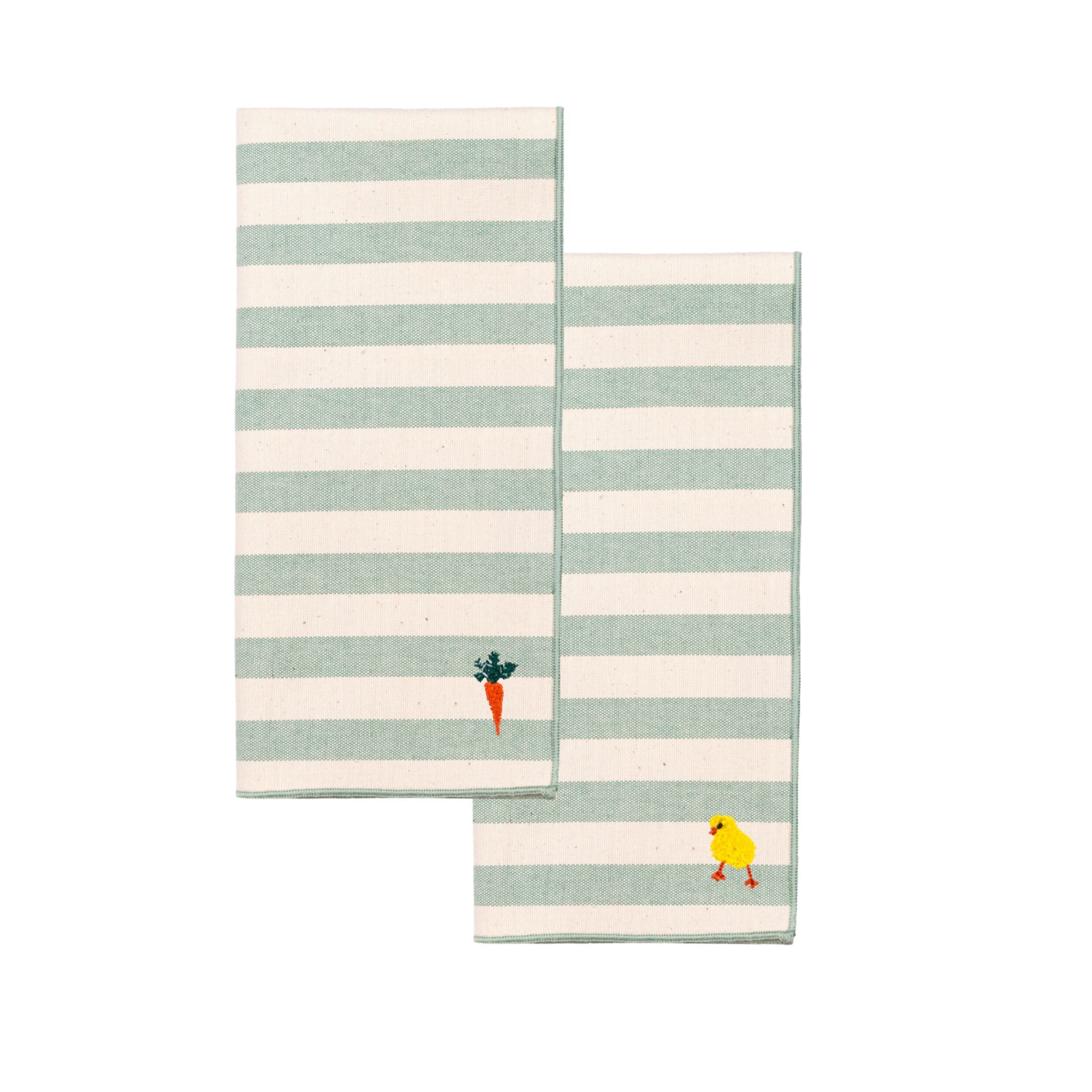 Barra napkin with easter embroidery