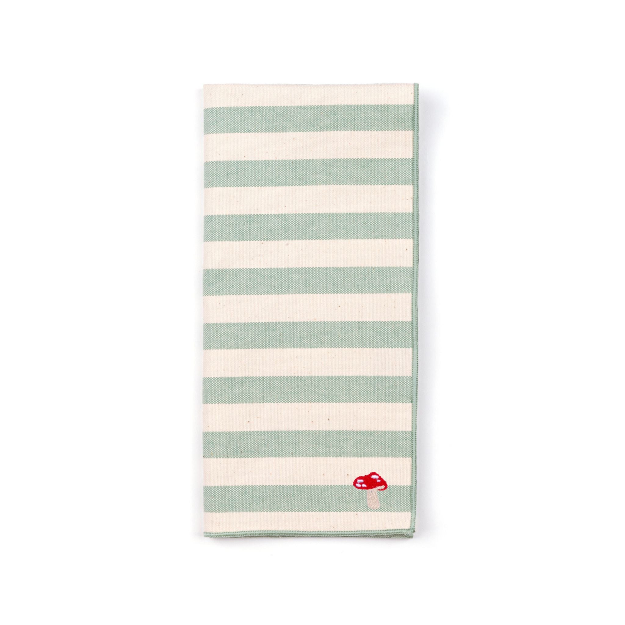 Servilletas bordadas de otoño Barra