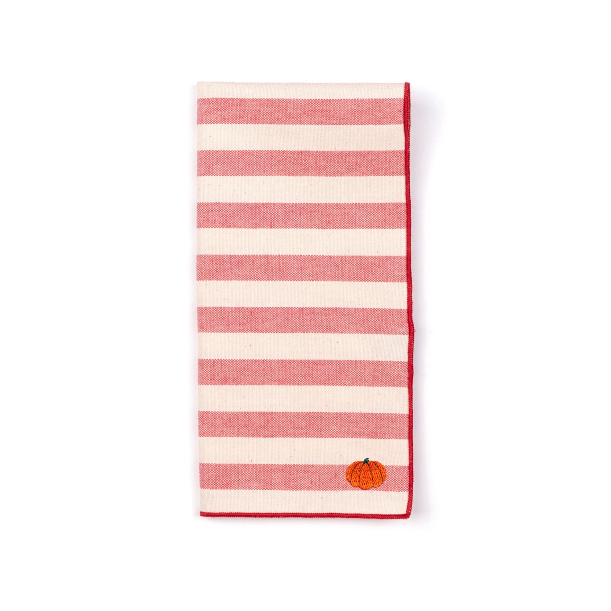 Servilletas bordadas de otoño Barra
