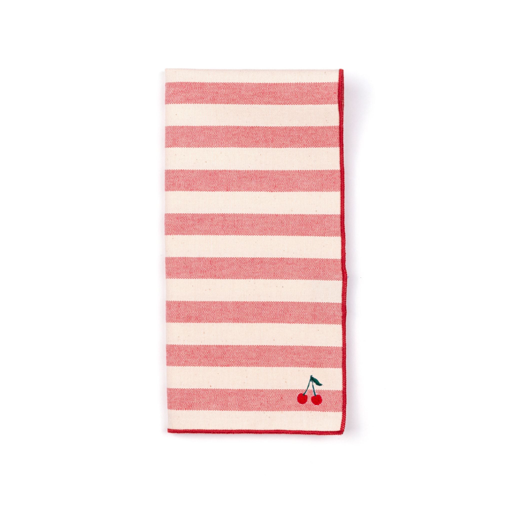 Guardanapos Barra com bordados de fruta