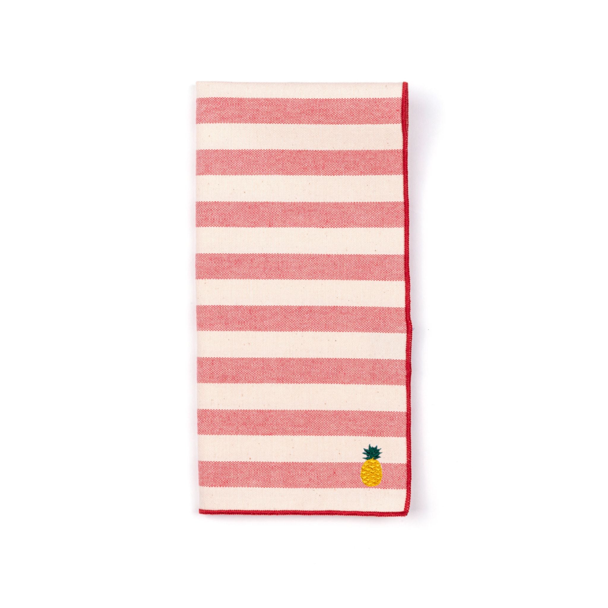 Serviettes Barra avec broderies de fruits