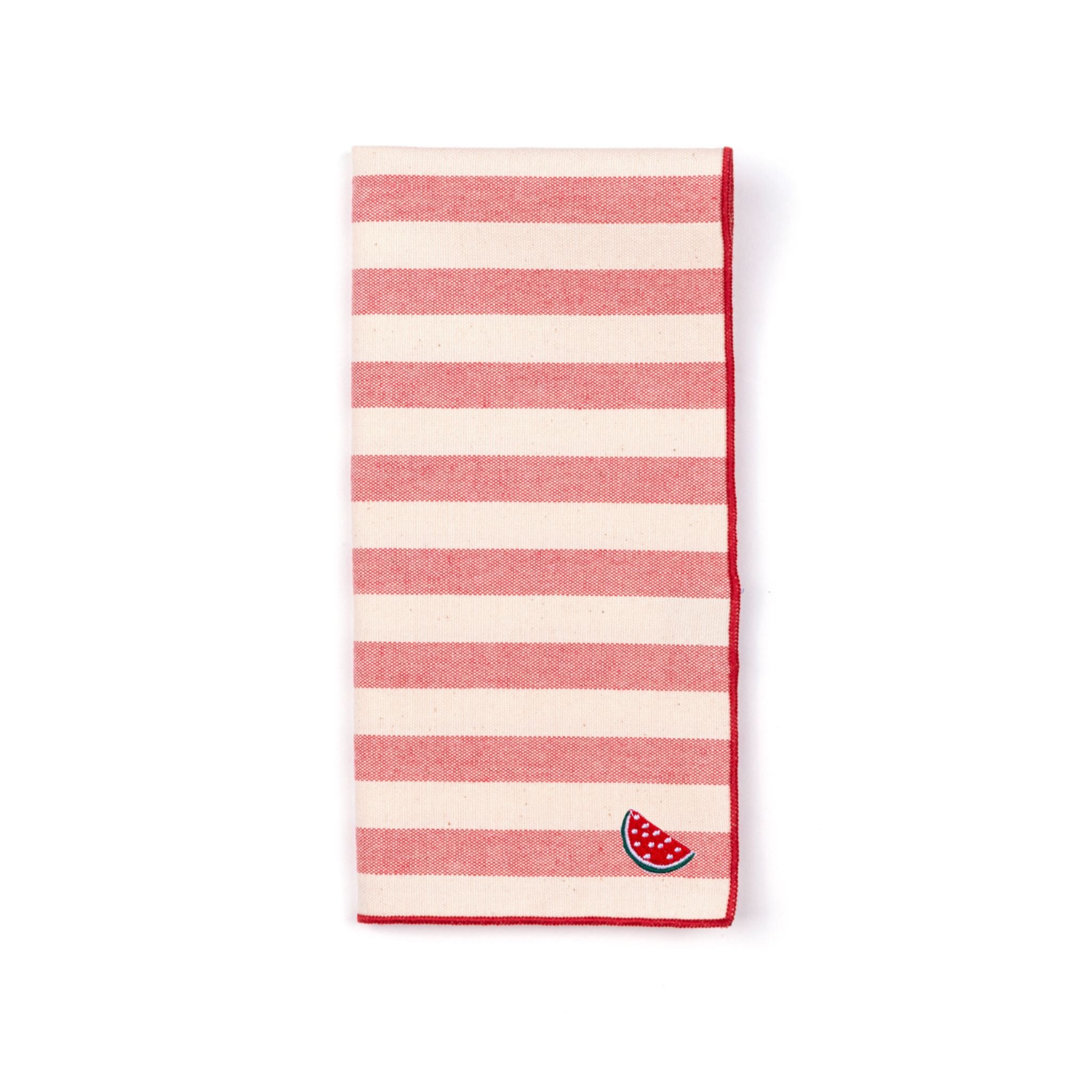 Guardanapos Barra com bordados de fruta