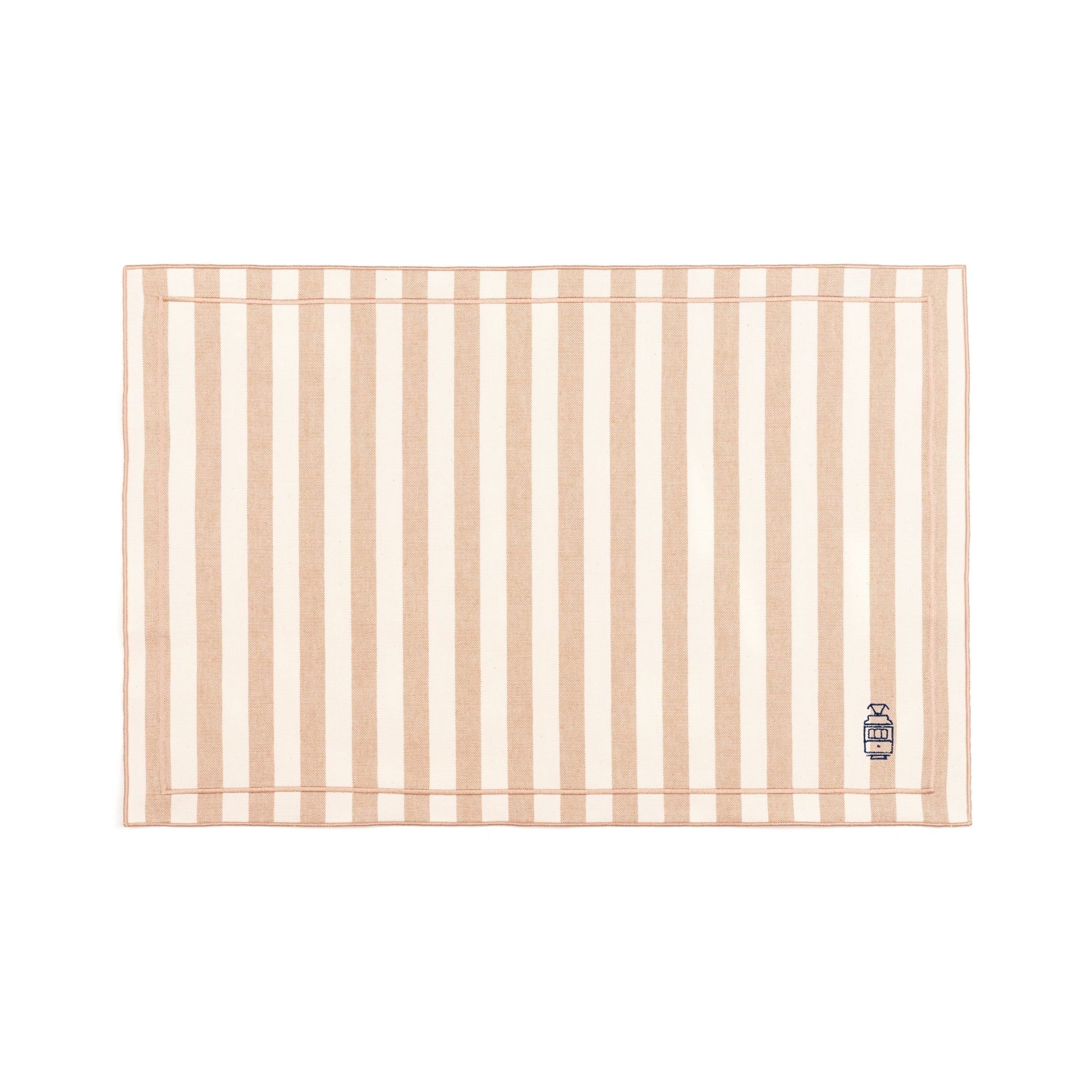 Barra cotton table linen with embroidered Portugal-inspired motifs - Torres Novas