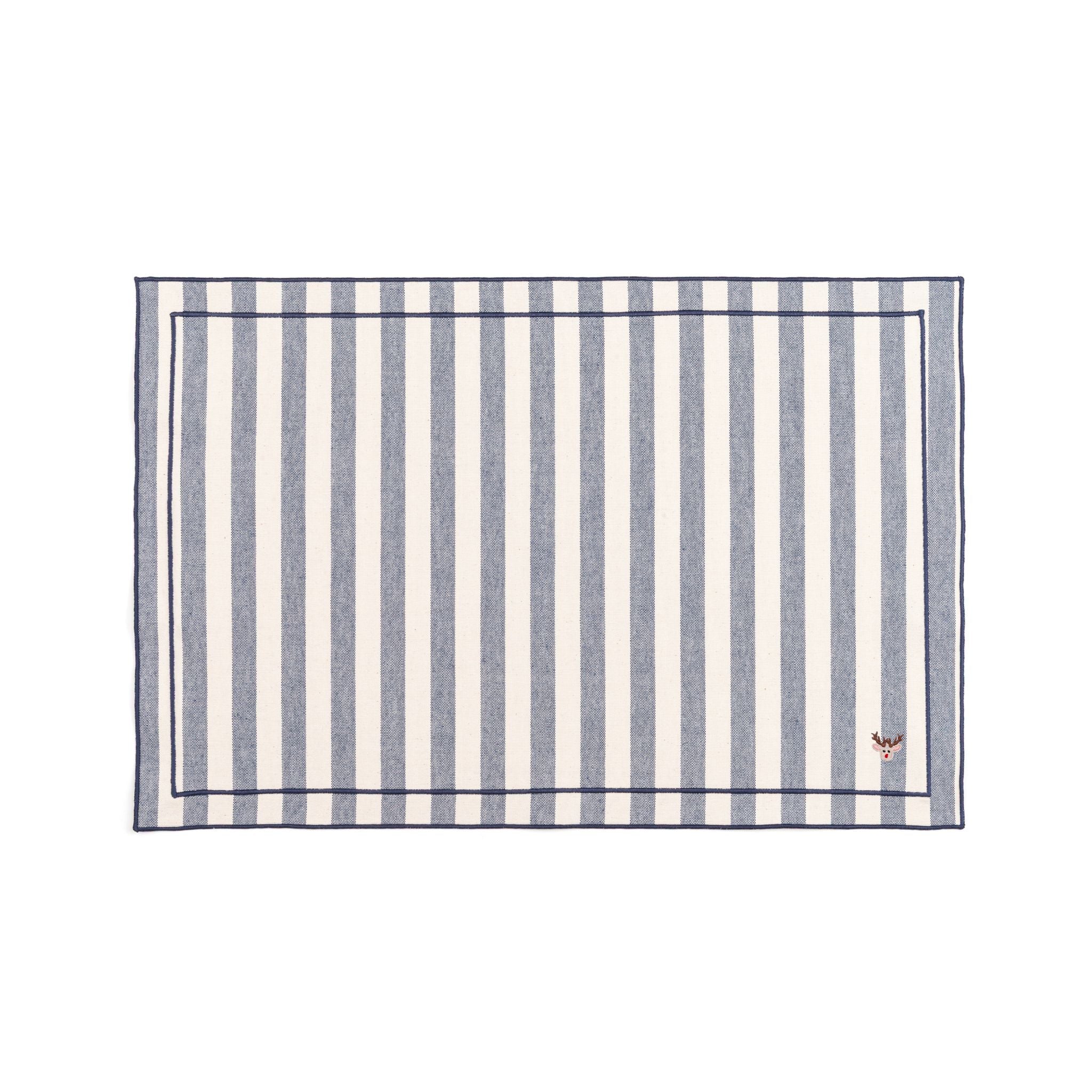 Barra cotton table linen with embroidered small Christmas motifs - Torres Novas