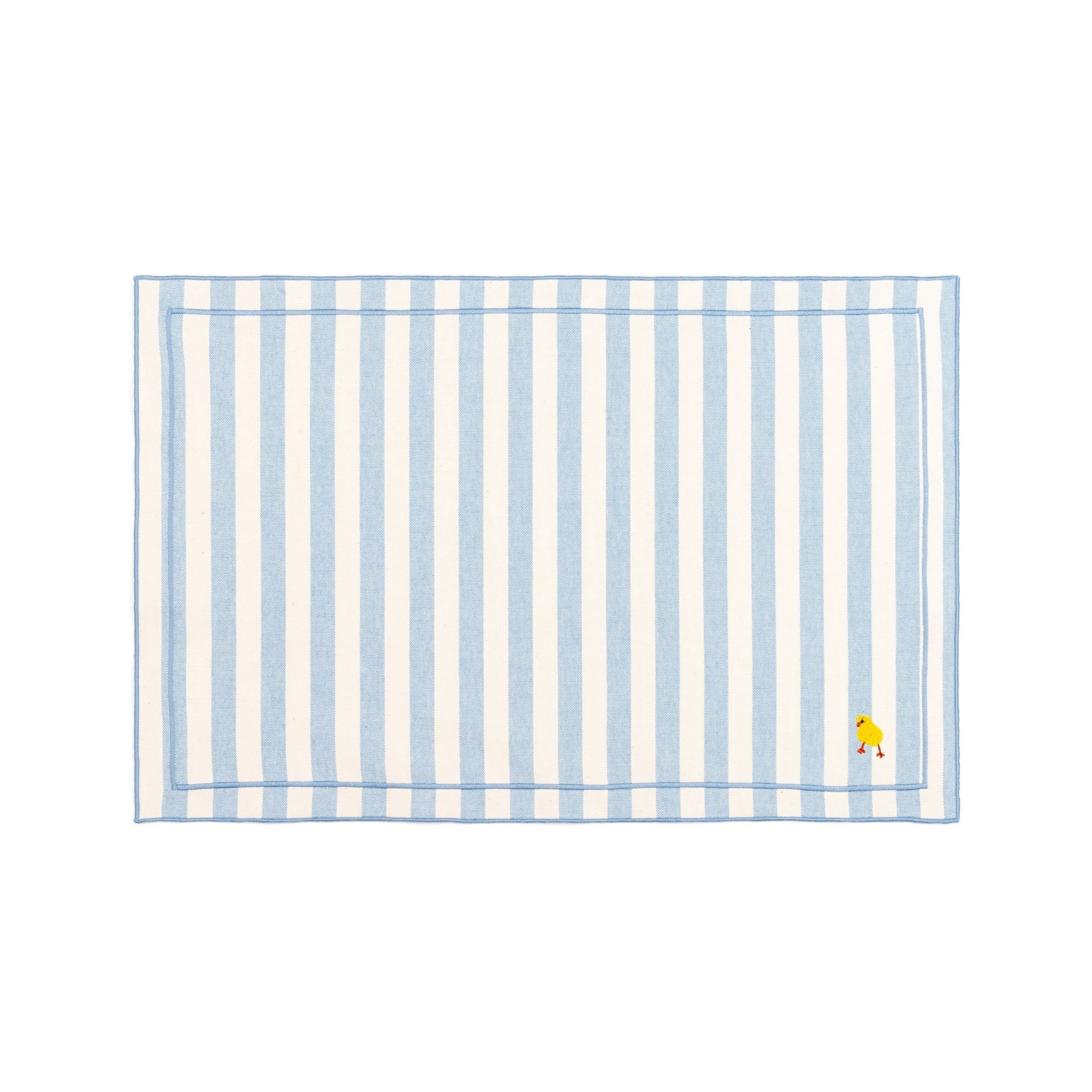 Barra cotton table linen with embroidered Easter motifs