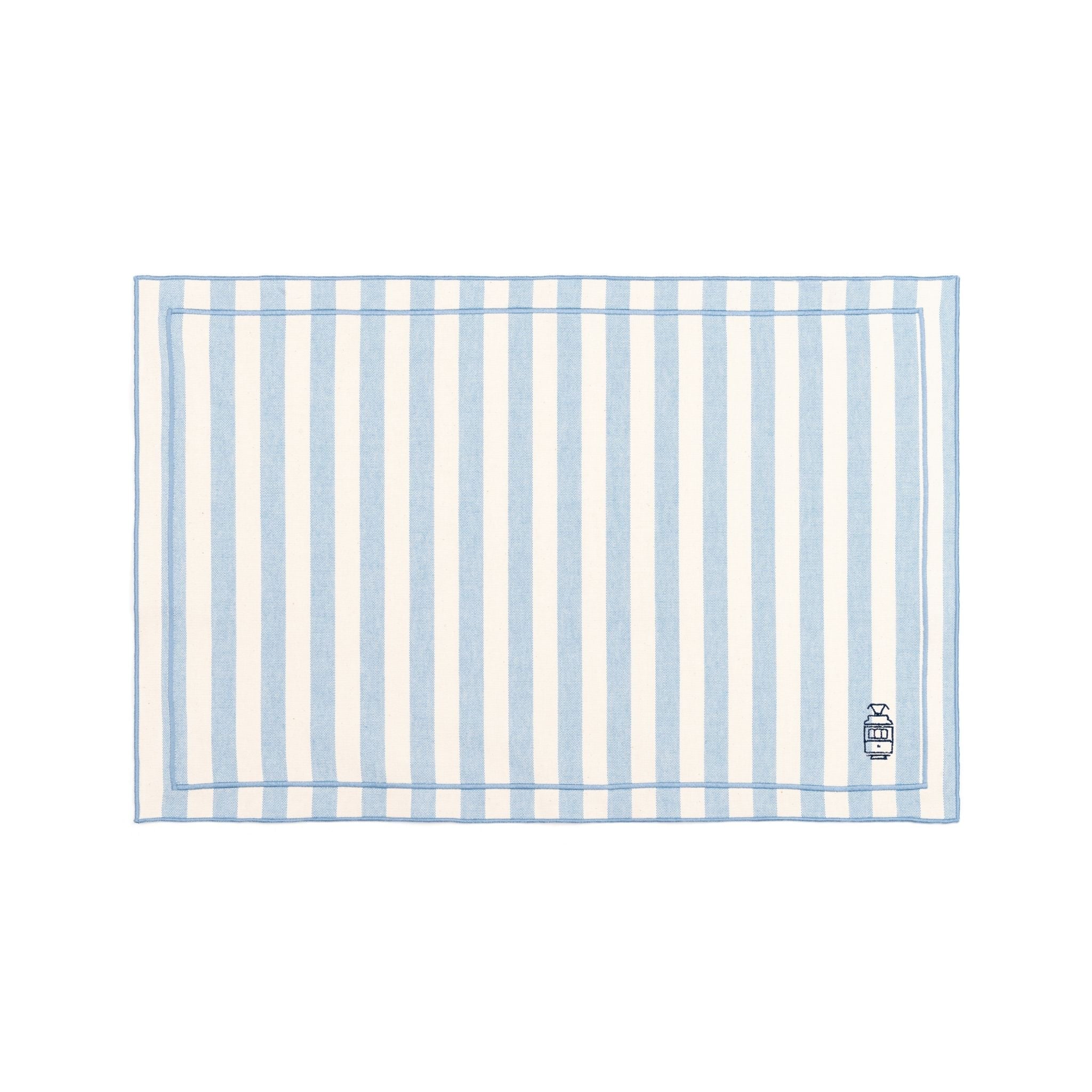 Barra cotton table linen with embroidered Portugal-inspired motifs - Torres Novas
