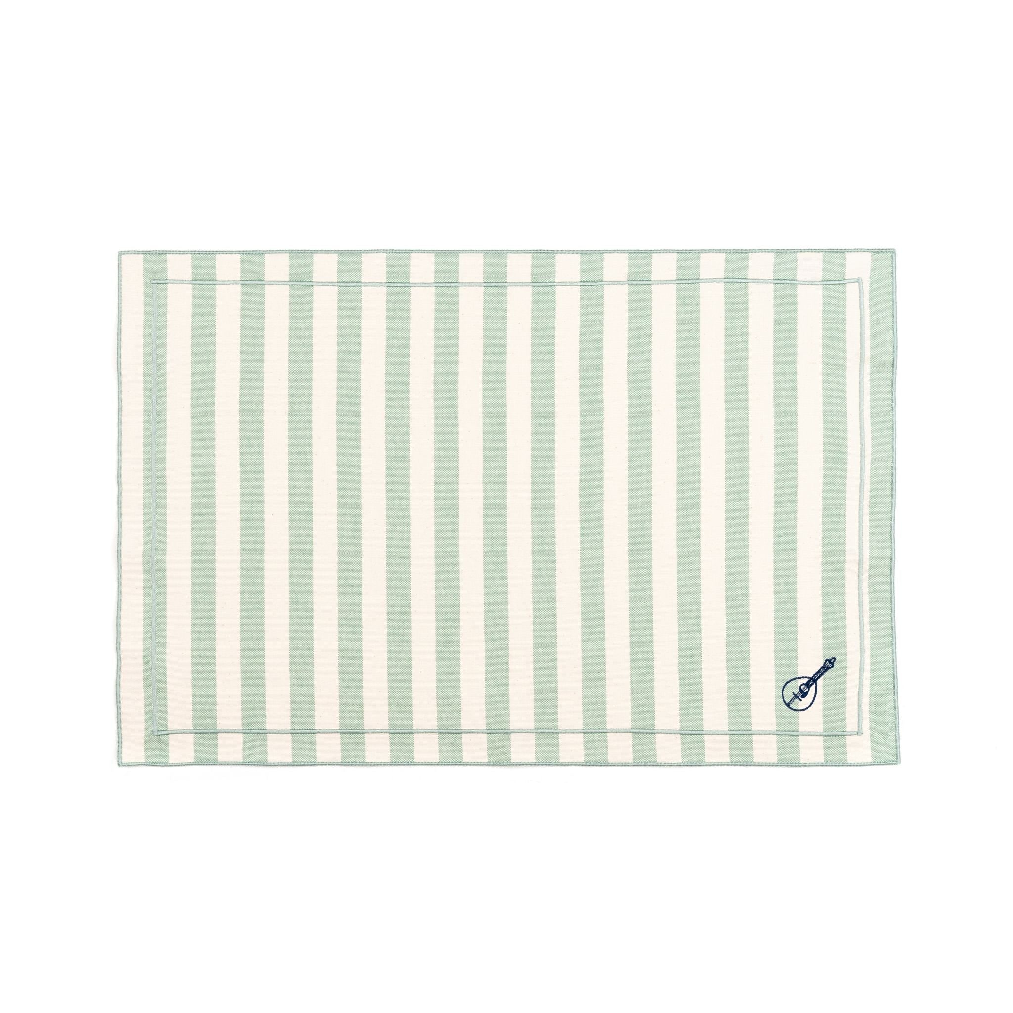 Barra cotton table linen with embroidered Portugal-inspired motifs - Torres Novas