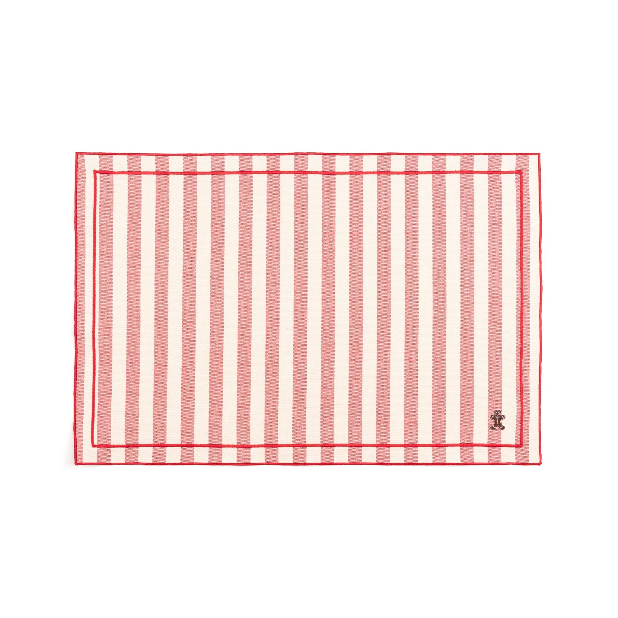 Barra cotton table linen with embroidered small Christmas motifs - Torres Novas