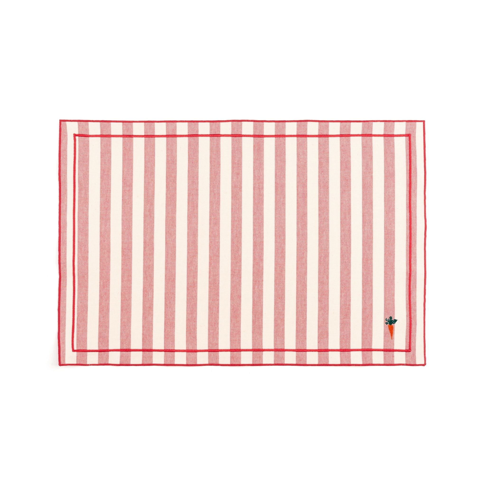 Barra cotton table linen with embroidered Easter motifs