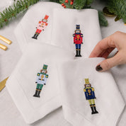 Mafra linen with Christmas embroidery