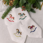 Mafra linen with Christmas embroidery