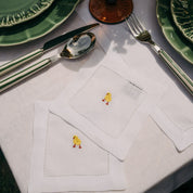 Servilletas Mafra con bordado de Pascua 