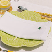 Mafra linen Napkins with summer embroidery